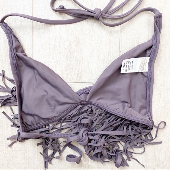 L*Space Fringe Lydia Top in Pebble - Picture 5 of 7